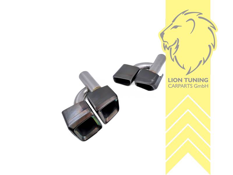 schwarz, Edelstahl, Eintragungsfrei / als Ersatzteil verwendbar