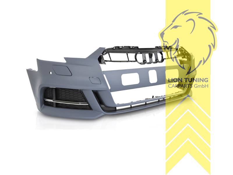 Ersatzteile von äquivalenter Qualität für die Besitzer des Fahrzeugs (entspr. EU-Verordnung 46/2010), PP Kunststoff, grundiert, für Fahrzeuge mit PDC, für Fahrzeuge mit SRA