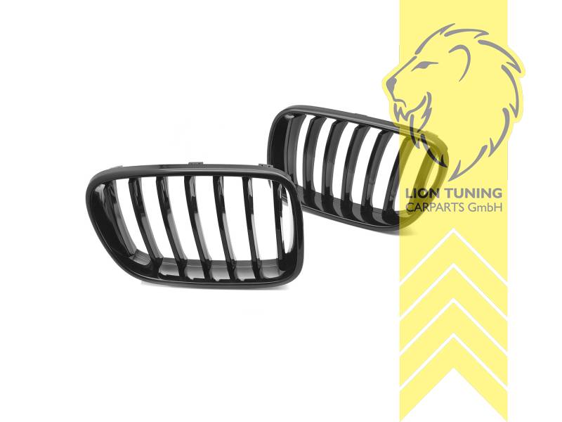 schwarz glänzend, ABS Kunststoff, Eintragungsfrei / als Ersatzteil verwendbar