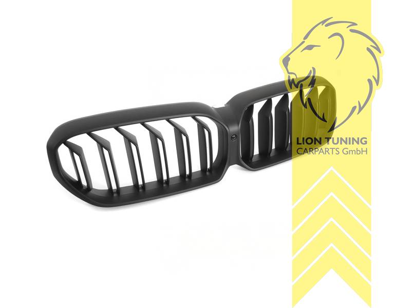 Doppelsteg, schwarz matt, für Fahrzeuge mit Kamera-System, ABS Kunststoff, Eintragungsfrei / als Ersatzteil verwendbar