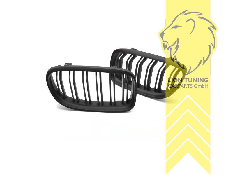 Doppelsteg, schwarz matt, ABS Kunststoff, Eintragungsfrei / als Ersatzteil verwendbar