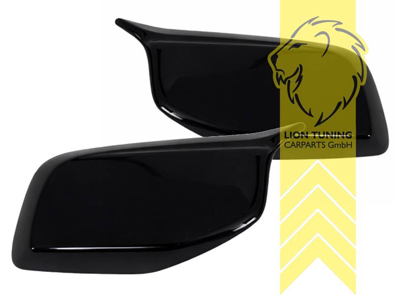 Elektrisch, Mechanisch, schwarz glänzend, nicht passend für Spiegel mit Anklappfunktion, ABS Kunststoff, Eintragungsfrei / als Ersatzteil verwendbar