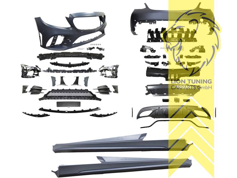 Ersatzteile von äquivalenter Qualität für die Besitzer des Fahrzeugs (entspr. EU-Verordnung 46/2010), PP Kunststoff, grundiert, für Fahrzeuge mit PDC