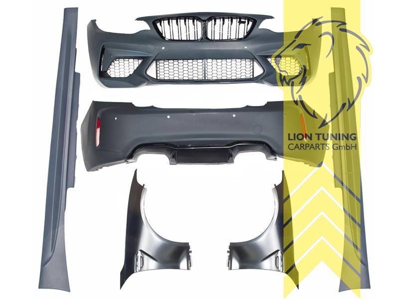 Ersatzteile von äquivalenter Qualität für die Besitzer des Fahrzeugs (entspr. EU-Verordnung 46/2010), PP Kunststoff, grundiert, für Fahrzeuge mit PDC, für Fahrzeuge mit SRA