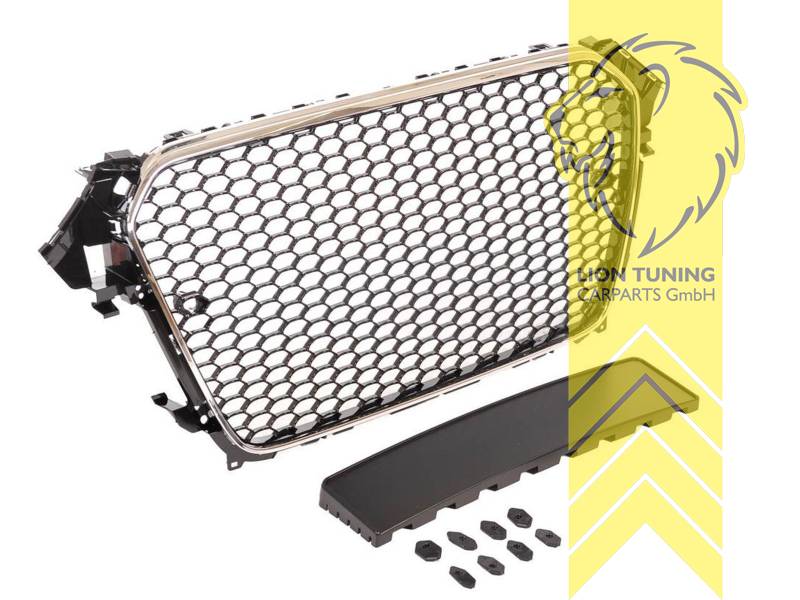 chrom, Passend für alle Ausstattungsvarianten, ABS Kunststoff, für Fahrzeuge mit PDC, Eintragungsfrei / als Ersatzteil verwendbar