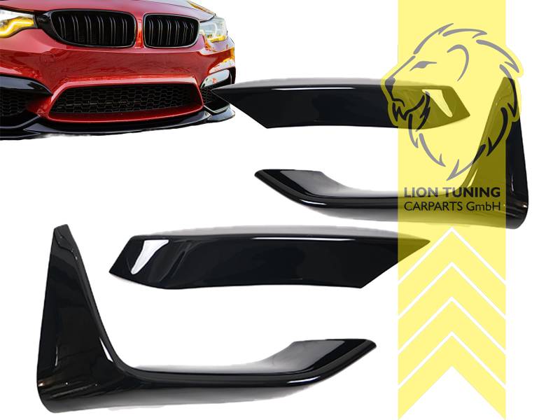 schwarz glänzend, Nur passend für M3 F80, M4 F82 / F83, nur passend für M-Modelle, ABS Kunststoff, Eintragungsfrei / als Ersatzteil verwendbar