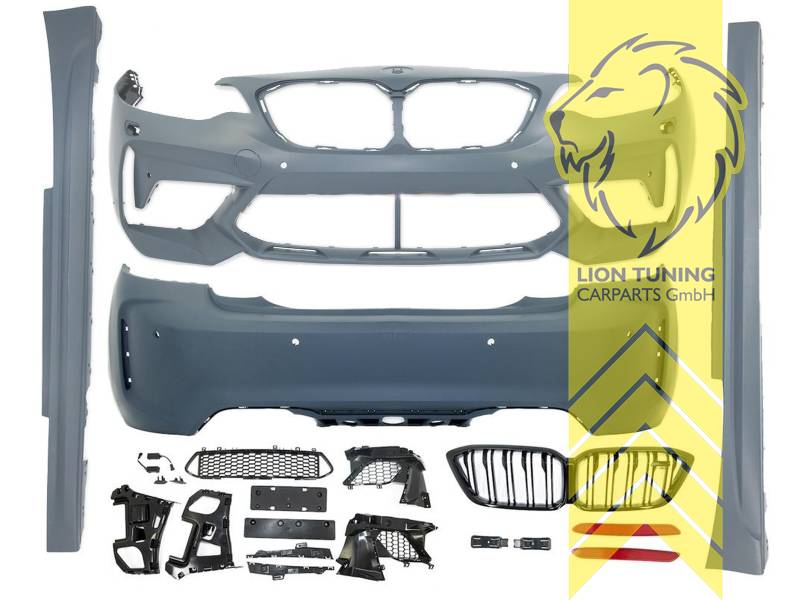 Ersatzteile von äquivalenter Qualität für die Besitzer des Fahrzeugs (entspr. EU-Verordnung 46/2010), PP Kunststoff, grundiert, für Fahrzeuge mit PDC, für Fahrzeuge mit SRA