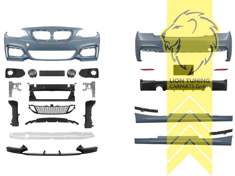 Ersatzteile von äquivalenter Qualität für die Besitzer des Fahrzeugs (entspr. EU-Verordnung 46/2010), PP Kunststoff, grundiert, für Fahrzeuge mit PDC, für Fahrzeuge mit SRA