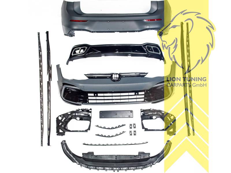 Ersatzteile von äquivalenter Qualität für die Besitzer des Fahrzeugs (entspr. EU-Verordnung 46/2010), PP Kunststoff, grundiert, für Fahrzeuge ohne PDC, für Fahrzeuge ohne SRA