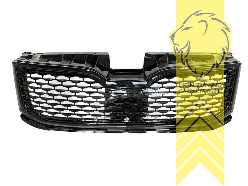 schwarz glänzend, ABS Kunststoff, Eintragungsfrei / als Ersatzteil verwendbar