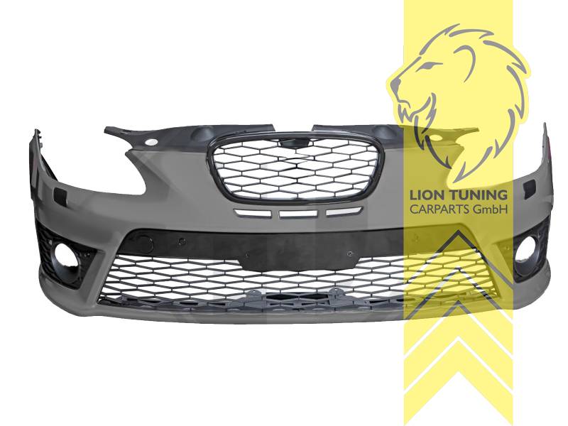 Original Nebelscheinwerfer können übernommen werden, Ersatzteile von äquivalenter Qualität für die Besitzer des Fahrzeugs (entspr. EU-Verordnung 46/2010), PP Kunststoff, grundiert, für Fahrzeuge ohne PDC, für Fahrzeuge ohne SRA