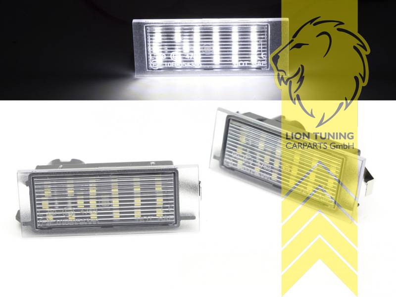 LED, weiss, Eintragungsfrei / mit E-Prüfzeichen