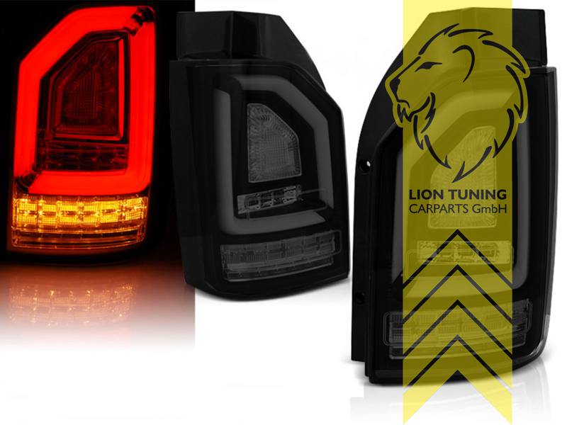 Für Fahrzeuge mit Heckklappe und Halogen ab Werk, dynamischer LED Blinker, LED, schwarz, Eintragungsfrei / mit E-Prüfzeichen