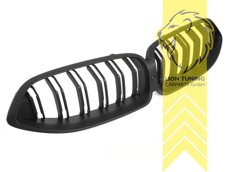 Doppelsteg, schwarz matt, ABS Kunststoff, Eintragungsfrei / als Ersatzteil verwendbar