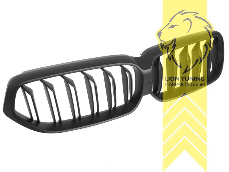 Doppelsteg, schwarz matt, ABS Kunststoff, Eintragungsfrei / als Ersatzteil verwendbar