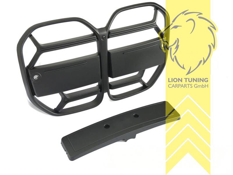 schwarz matt, ABS Kunststoff, Eintragungsfrei / keine Eintragung nötig