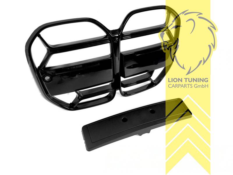 schwarz glänzend, ABS Kunststoff, Eintragungsfrei / keine Eintragung nötig