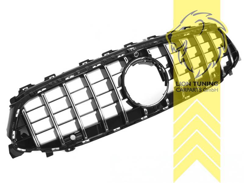 Original Mercedes Emblem wird übernommen, schwarz glänzend, chrom, für Fahrzeuge ohne Kamera-System, ABS Kunststoff, für Fahrzeuge mit PDC, Eintragungsfrei / als Ersatzteil verwendbar