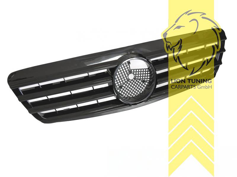 Original Mercedes Emblem wird übernommen, schwarz glänzend, ABS Kunststoff, Eintragungsfrei / als Ersatzteil verwendbar