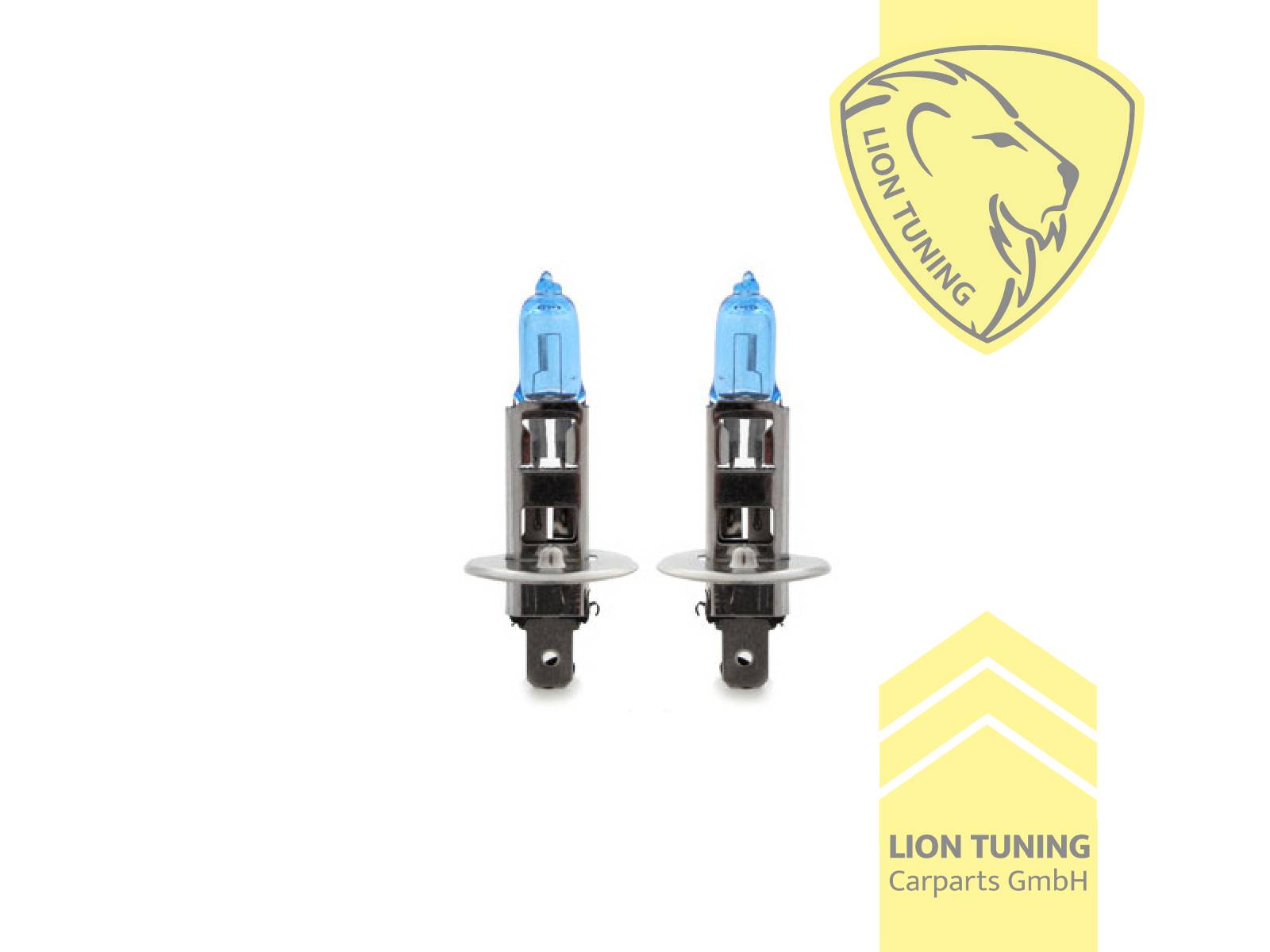 Halogen, 6000K, H1, 55W, Scheinwerfer, 12 V, Eintragungsfrei / mit E-Prüfzeichen