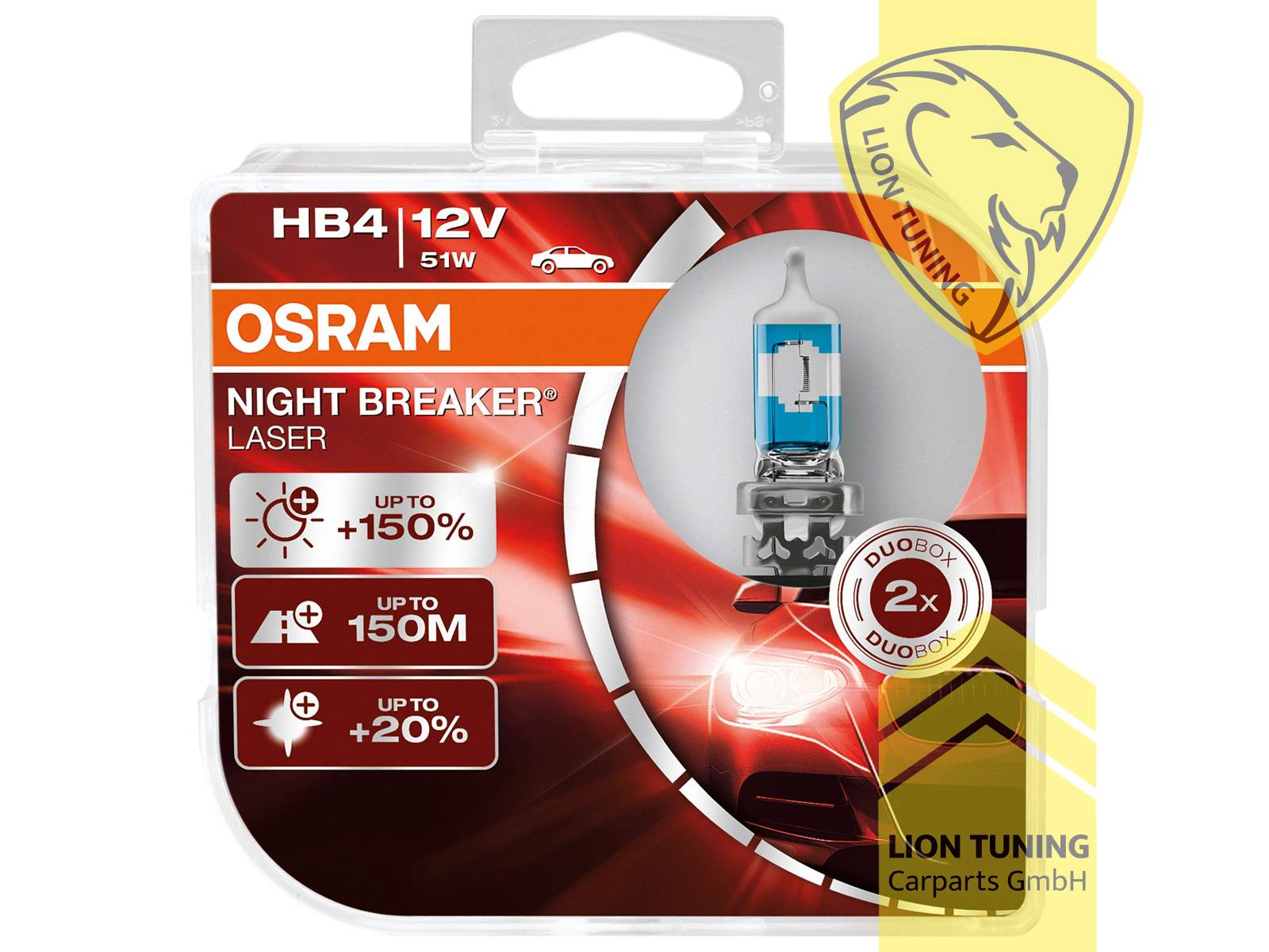 Halogen, 3500K, HB4, 51W, Scheinwerfer, 12 V, Eintragungsfrei / mit E-Prüfzeichen
