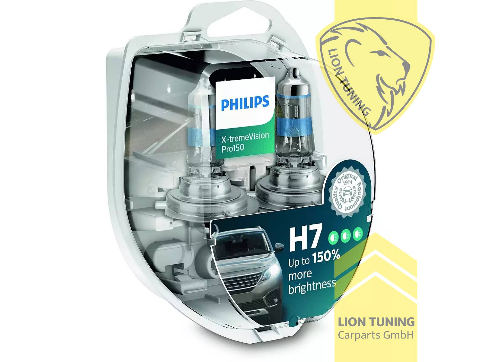 Halogen, 3400K, H7, 55W, Scheinwerfer, 12 V, Eintragungsfrei / mit E-Prüfzeichen