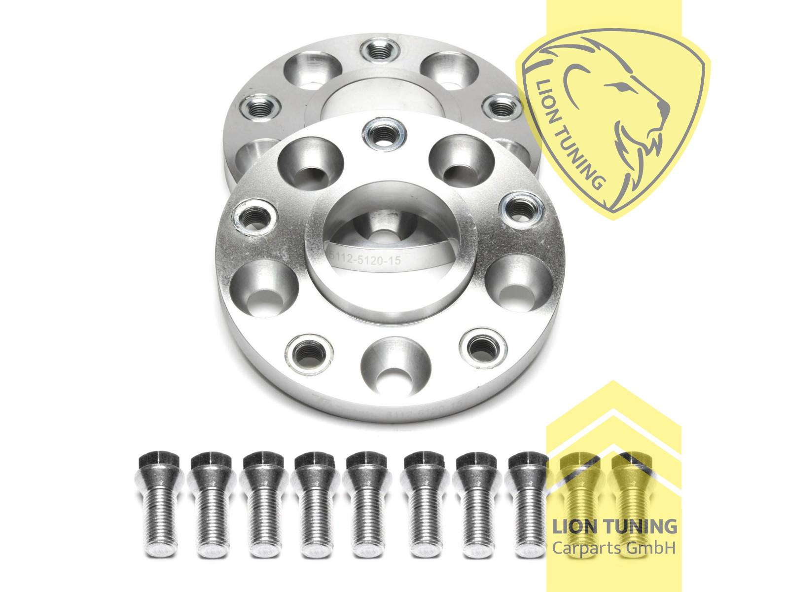 silber, M12 x 1,5, Aluminium, 57,1 auf 72,6, 30 mm, !!! Nicht im Bereich der STVZO zugelassen !!!