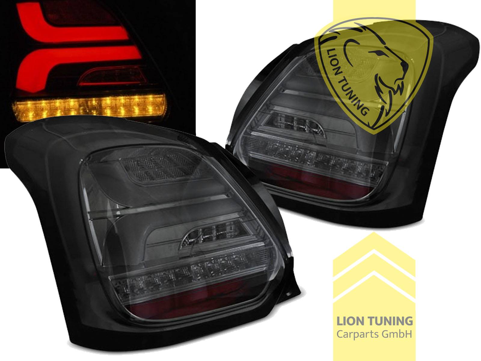 dynamischer LED Blinker, LED, schwarz, nur für Fahrzeuge mit werksseitig verbauten LED Rückleuchten, Eintragungsfrei / mit E-Prüfzeichen