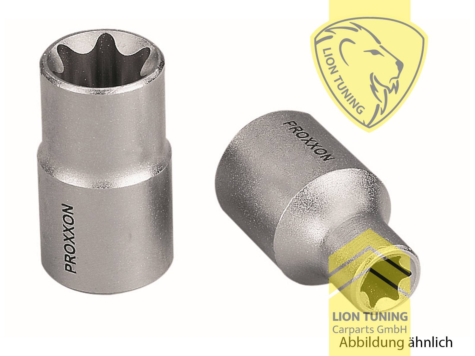 für 1/2 Zoll Vierkantantrieb (12,5 mm), E 10, Chrom-Vanadium-Stahl