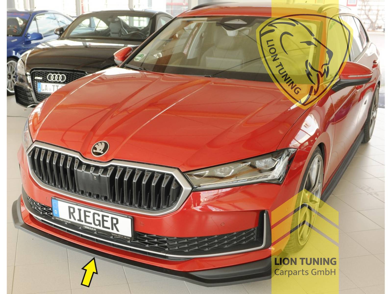 schwarz matt, nicht passend für Sportline, ABS Kunststoff, Eintragungsfrei / mit Teiletypgenehmigung TTG
