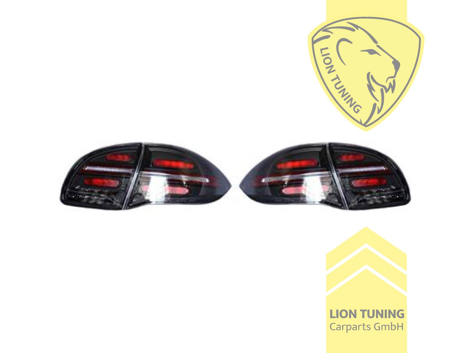 dynamischer LED Blinker, LED, schwarz, smoke, rot, Eintragungsfrei / mit E-Prüfzeichen