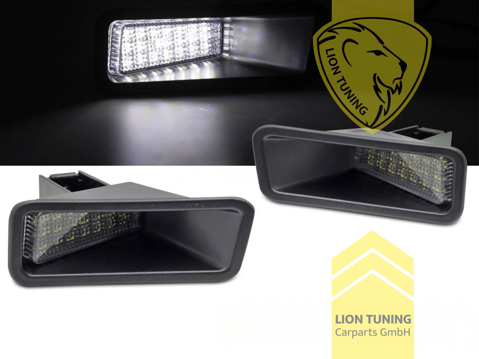 LED, weiss, Eintragungsfrei / mit E-Prüfzeichen