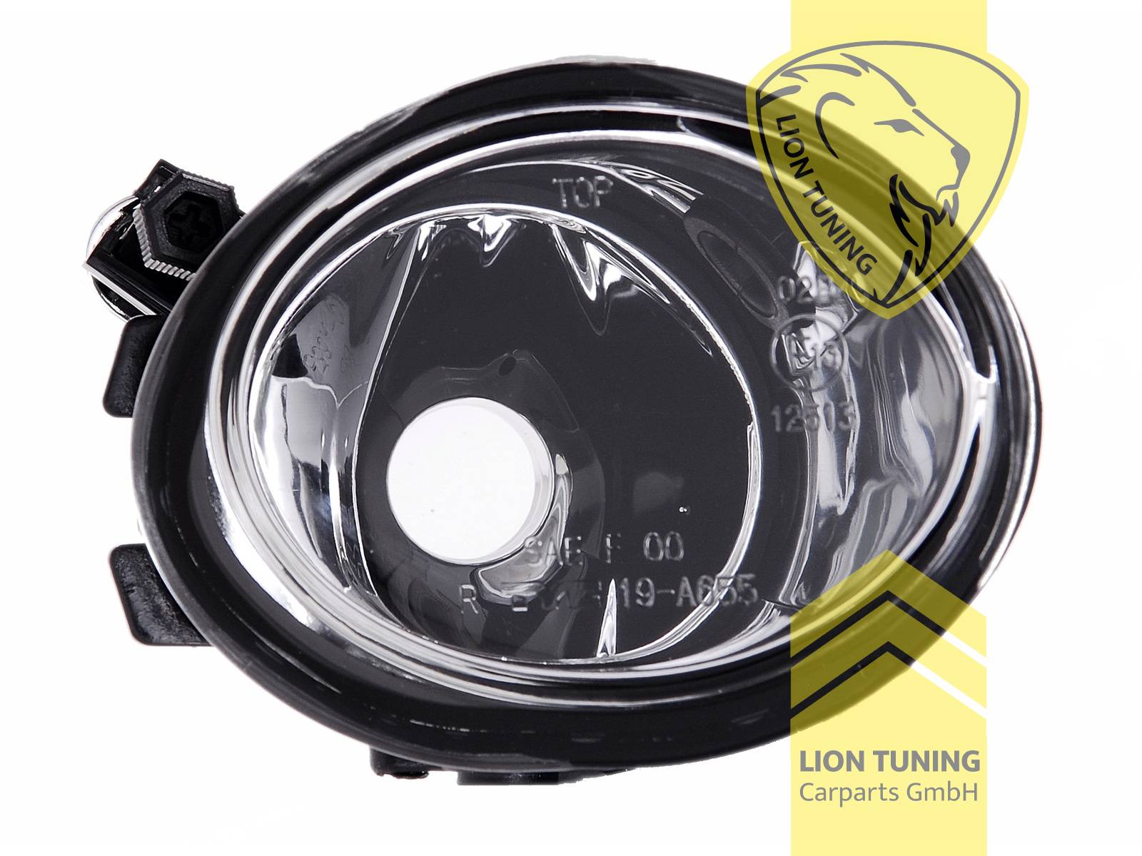 Halogen, nur passend für M-Paket Stoßstange, HB4, ohne Lampenträger / Leuchtmittel (werden vom Original übernommen), Standard Ausführung, Eintragungsfrei / mit E-Prüfzeichen