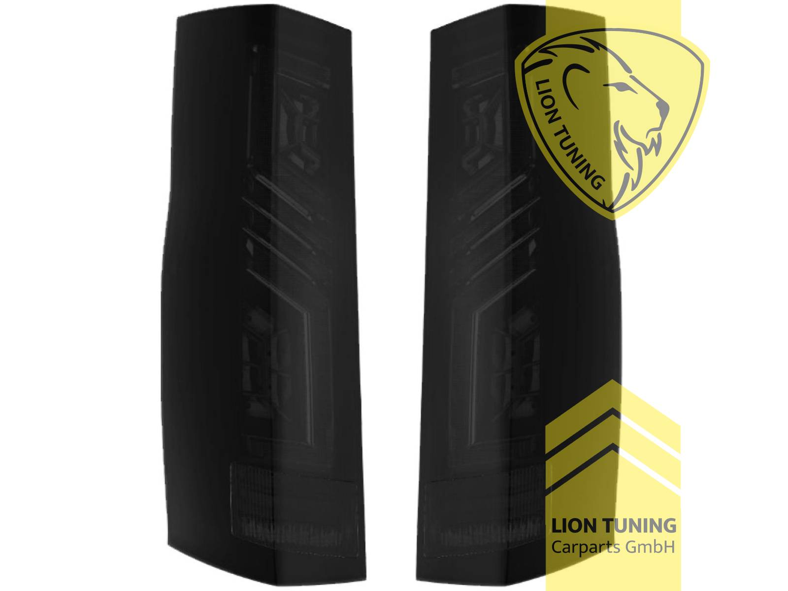 LED, mit LED Blinker, dynamischer LED Blinker, smoke, schwarz, Eintragungsfrei / mit E-Prüfzeichen
