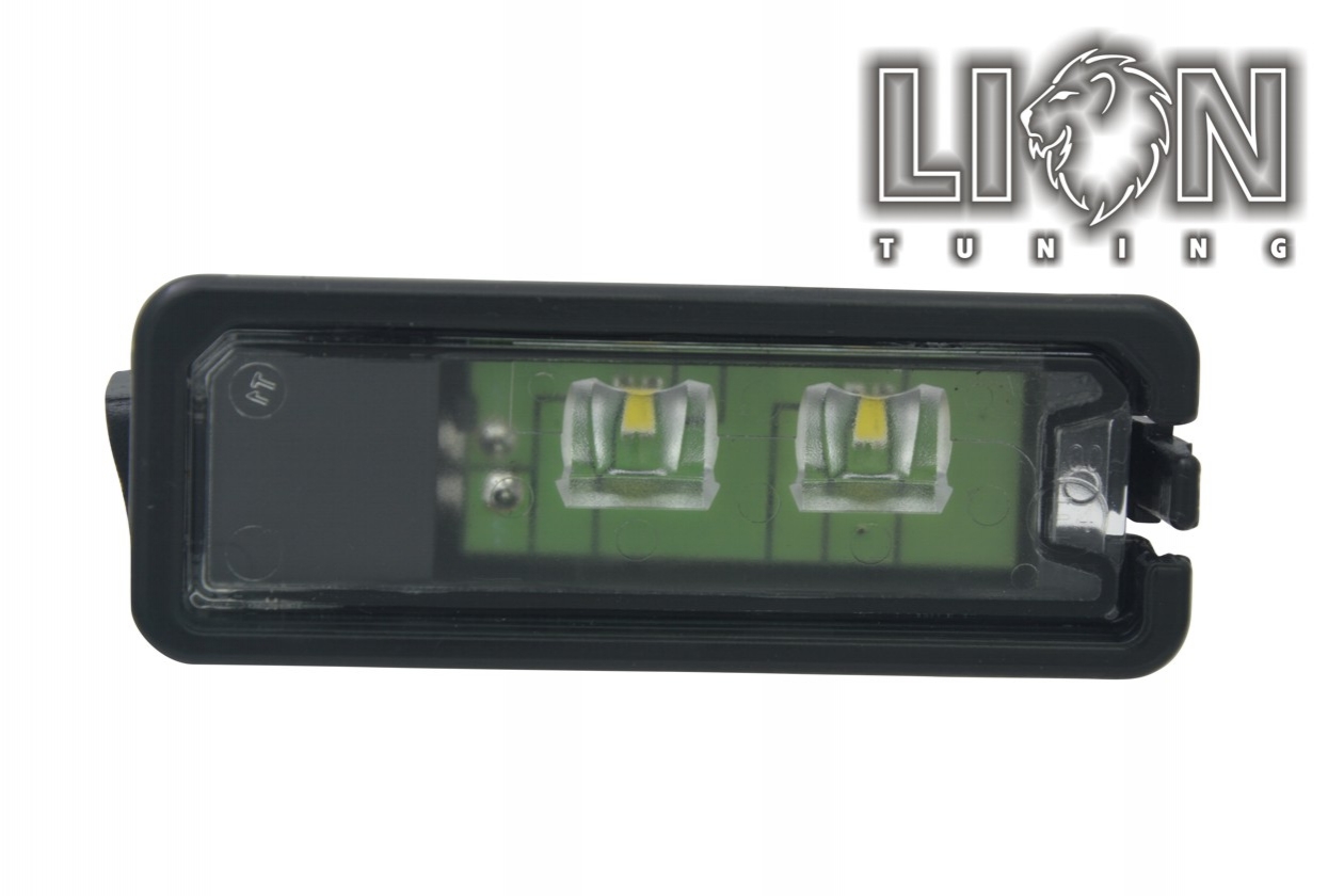 Liontuning - Tuningartikel für Ihr Auto  Lion Tuning Carparts GmbH LED Kennzeichenbeleuchtung  VW Golf 6 Limo Variant Cabrio Golf 7 rechts = links