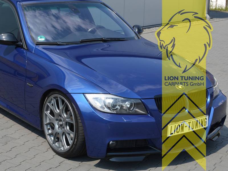 Liontuning - Tuningartikel für Ihr Auto  Lion Tuning Carparts GmbH  Stoßstange BMW E90 Limousine E91 Touring LCI Sport Optik