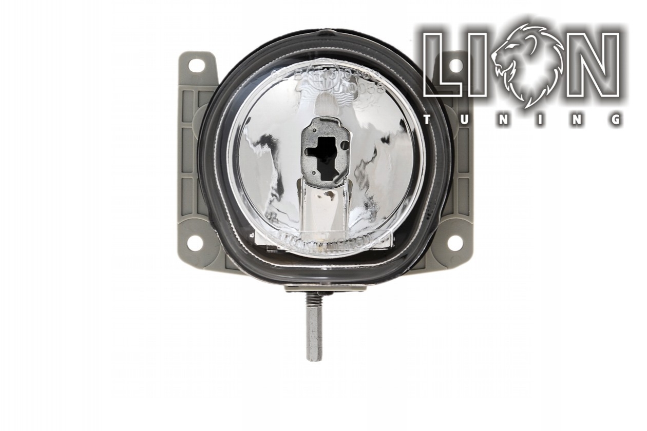 Halogen, H1, inkl. Verschlusskappe und Lampenträger, ohne Leuchtmittel, Standard Ausführung, Eintragungsfrei / mit E-Prüfzeichen