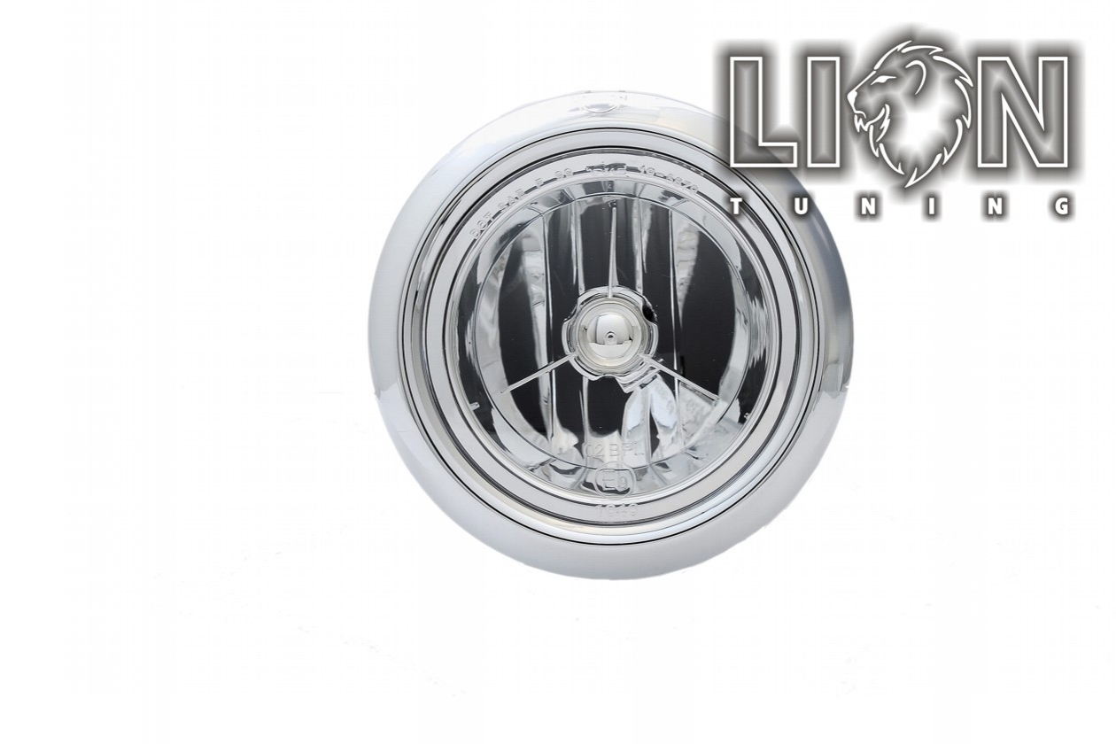 Halogen, inkl. Verschlusskappe und Lampenträger, ohne Leuchtmittel, Standard Ausführung, Eintragungsfrei / mit E-Prüfzeichen