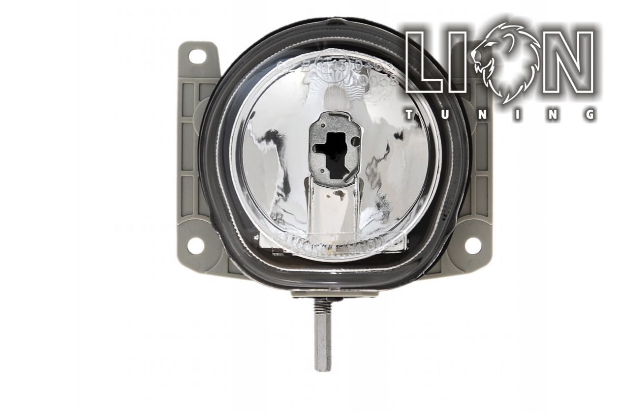 Halogen, H1, inkl. Verschlusskappe und Lampenträger, ohne Leuchtmittel, Standard Ausführung, Eintragungsfrei / mit E-Prüfzeichen