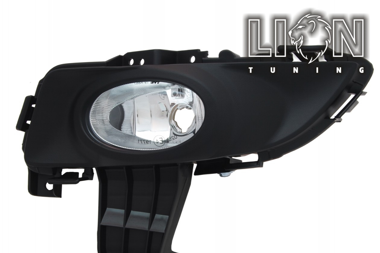 Halogen, Lieferung inkl. Kunststoffhalterung / Rahmen, H11, ohne Lampenträger / Leuchtmittel (werden vom Original übernommen), Eintragungsfrei / mit E-Prüfzeichen