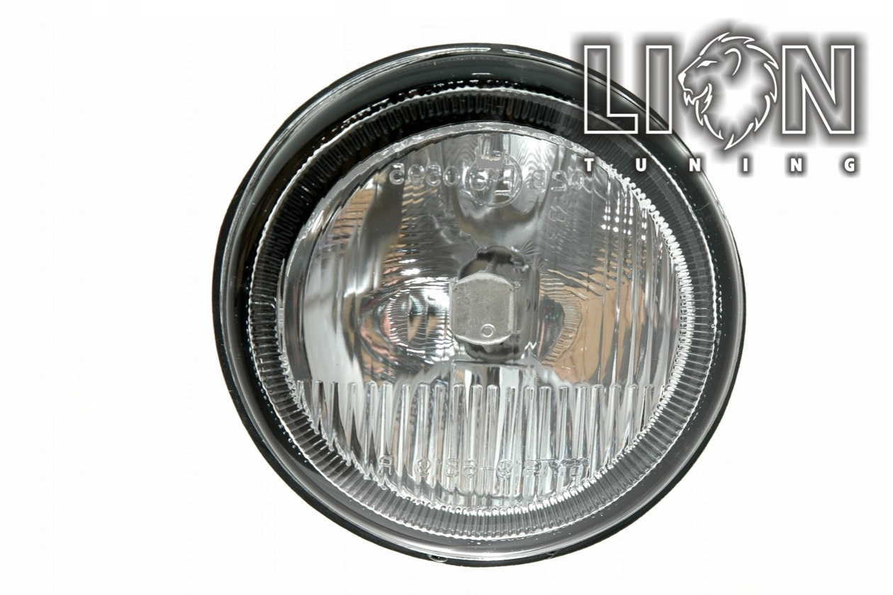 Halogen, H1, inkl. Verschlusskappe und Lampenträger, ohne Leuchtmittel, Standard Ausführung, Eintragungsfrei / mit E-Prüfzeichen