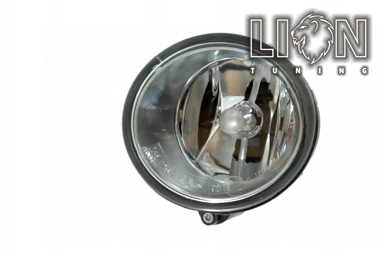 Halogen, H1, inkl. Verschlusskappe und Lampenträger, ohne Leuchtmittel, Standard Ausführung, Eintragungsfrei / mit E-Prüfzeichen