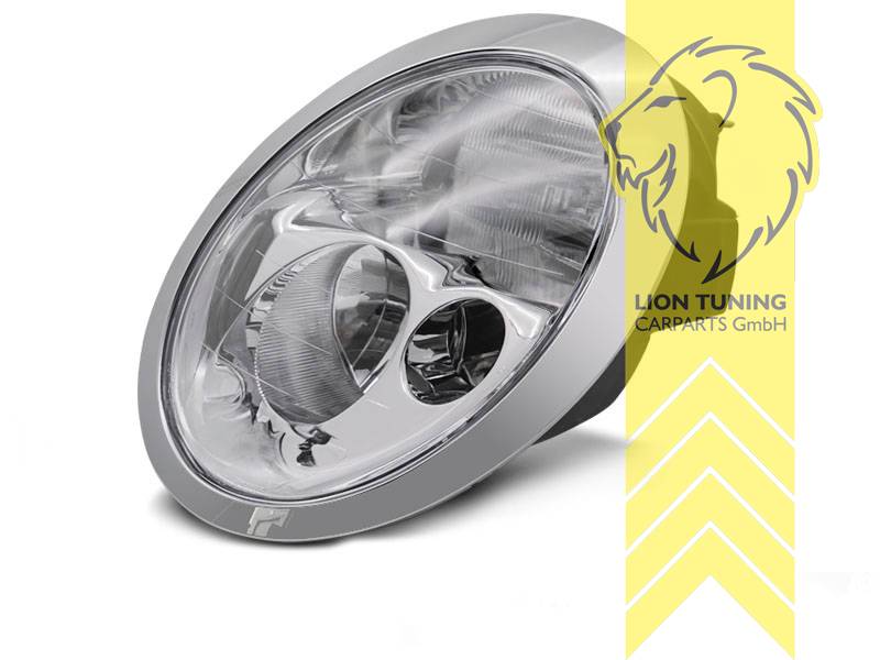 Halogen, Abblendlicht H7 / Fernlicht H7, elektrisch verstellbar - Stellmotor integriert, inkl. Verschlusskappe und Lampenträger, ohne Leuchtmittel, Standard Ausführung, Eintragungsfrei / mit E-Prüfzeichen