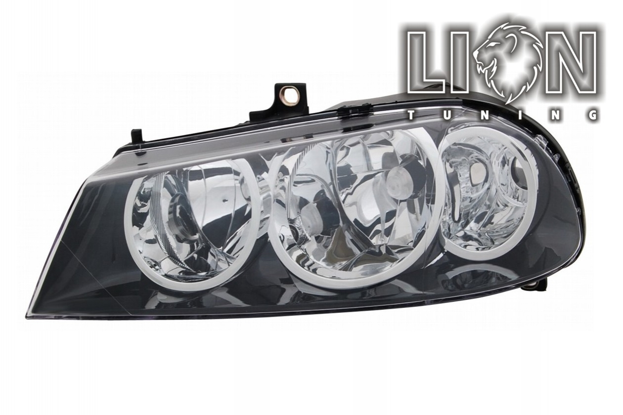 Halogen, auch passend für Crosswagon 2005 - 2007, Abblendlicht H7 / Fernlicht H1, elektrisch verstellbar - Stellmotor wird vom Original übernommen, inkl. Verschlusskappe und Lampenträger, ohne Leuchtmittel, Standard Ausführung, Eintragungsfrei / mit E-Prüfzeichen