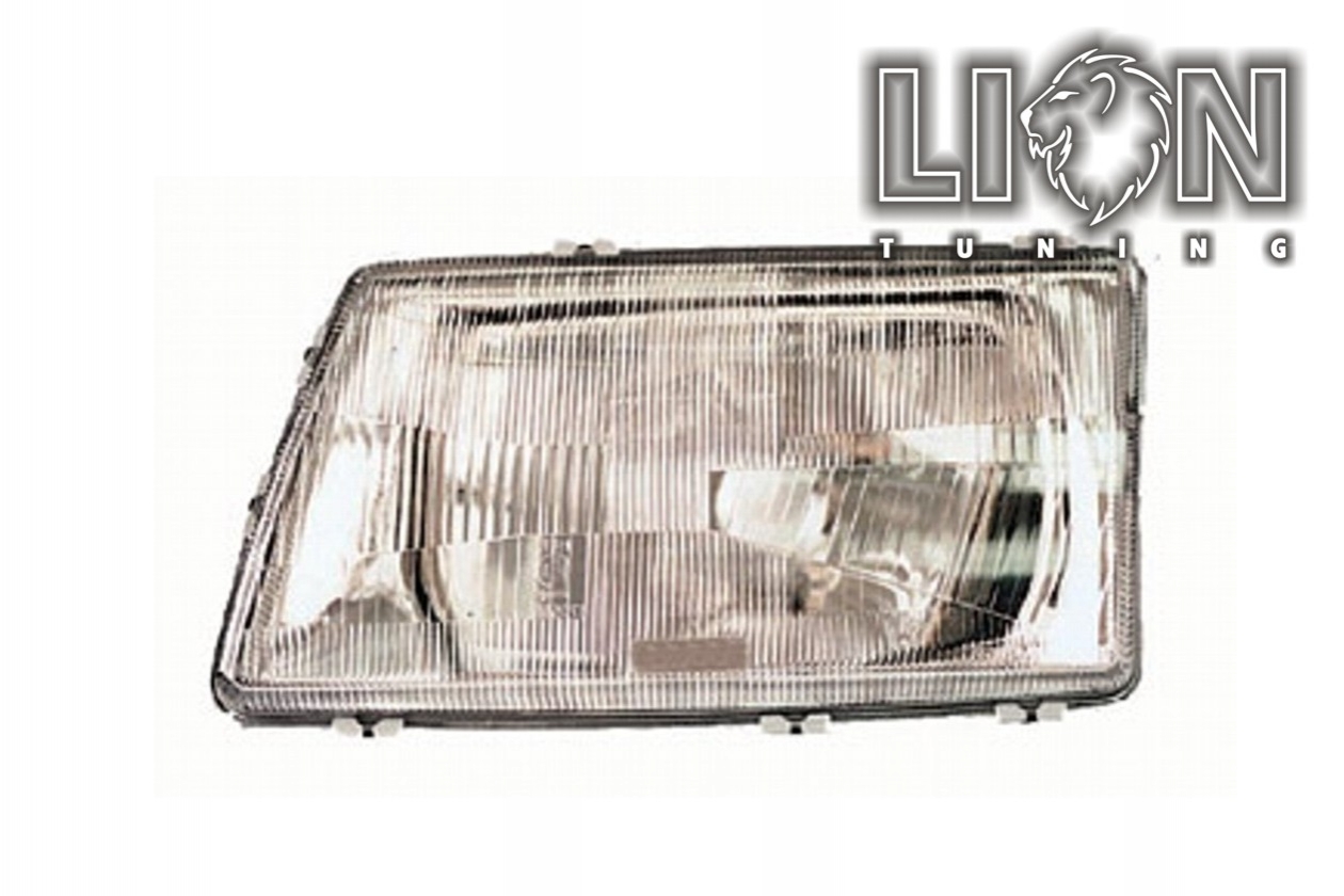 Halogen, Abblendlicht und Fernlicht H4, manuell verstellbar, inkl. Verschlusskappe und Lampenträger, ohne Leuchtmittel, Standard Ausführung, Eintragungsfrei / mit E-Prüfzeichen