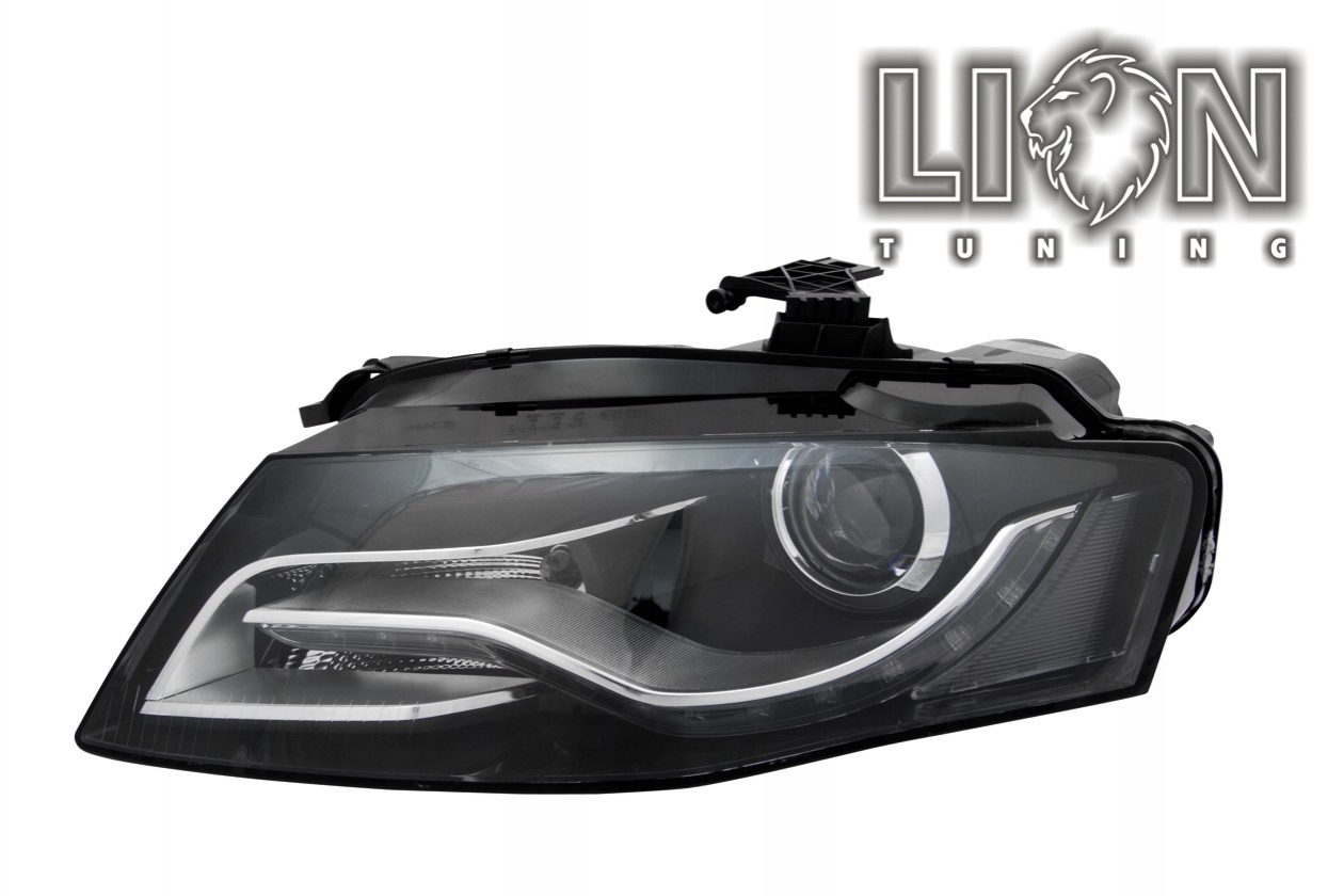 Xenon, HID, mit Tagfahrlicht, Abblendlicht und Fernlicht in einer Linse D3S / Tagfahrlicht LED, elektrisch verstellbar - Stellmotor integriert, Standard Ausführung, Eintragungsfrei / mit E-Prüfzeichen