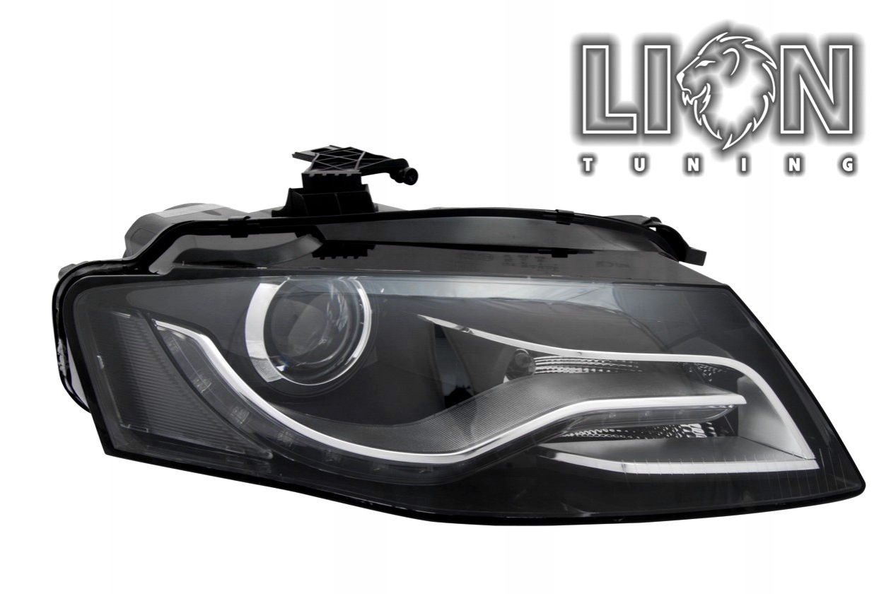 Xenon, HID, mit Tagfahrlicht, Abblendlicht und Fernlicht in einer Linse D3S / Tagfahrlicht LED, elektrisch verstellbar - Stellmotor integriert, Standard Ausführung, Eintragungsfrei / mit E-Prüfzeichen