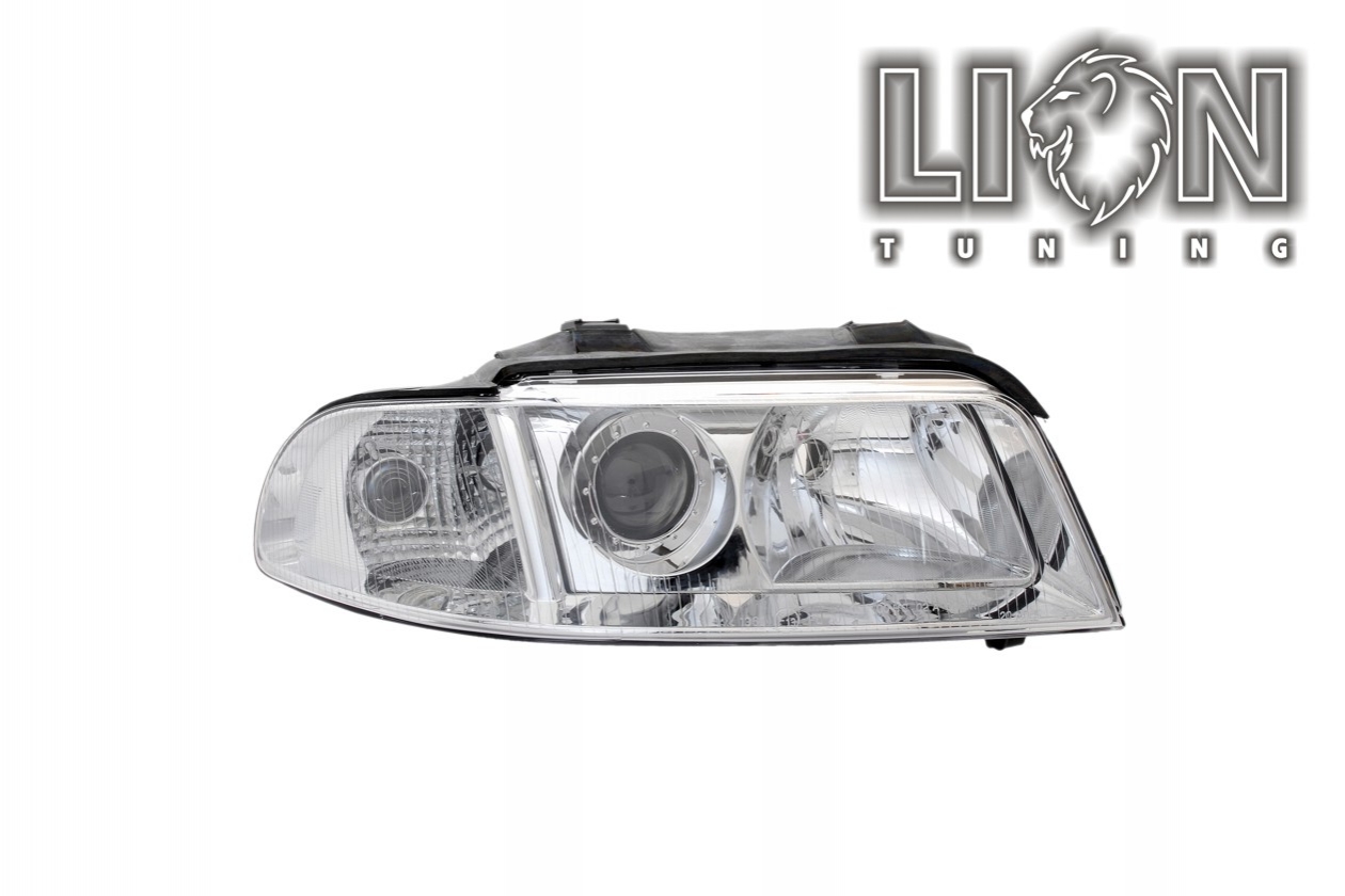 Halogen, Abblendlicht H7 / Fernlicht H7, elektrisch verstellbar - Stellmotor integriert, inkl. Verschlusskappe und Lampenträger, ohne Leuchtmittel, Eintragungsfrei / mit E-Prüfzeichen