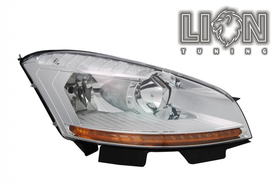 Halogen, Abblendlicht H7 / Fernlicht H1, elektrisch verstellbar - Stellmotor integriert, inkl. Verschlusskappe und Lampenträger, ohne Leuchtmittel, Standard Ausführung, Eintragungsfrei / mit E-Prüfzeichen