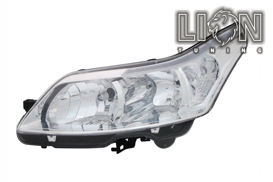 Halogen, Abblendlicht H7 / Fernlicht H1, elektrisch verstellbar - Stellmotor integriert, inkl. Verschlusskappe und Lampenträger, ohne Leuchtmittel, Standard Ausführung, Eintragungsfrei / mit E-Prüfzeichen